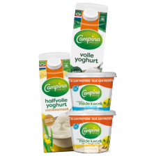 Campina kwark of yoghurt